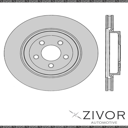 New PROTEX Rotor - Front For CHRYSLER 300 . 4D Sdn RWD 2012 - 2015 #DR12450