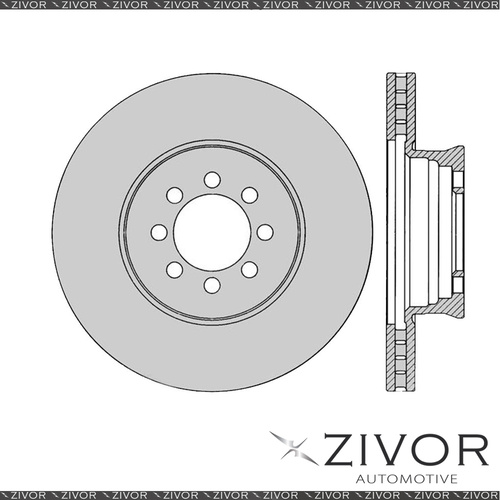 New PROTEX Rotor-Front For MERCEDES BENZ SPRINTER 616CDI 2D C/C RWD 2002 - 2006