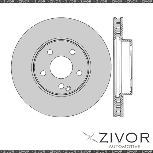 PROTEX Rotor - Front For MERCEDES BENZ E240 W211 4D Sdn RWD 2002 - 2005 #DR12632