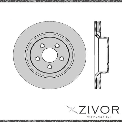 New PROTEX Rotor - Front For DODGE NITRO KA 4D SUV 4WD 2007 - 2012 #DR12733