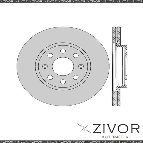 New PROTEX Rotor - Front For OPEL CORSA SL 2D H/B FWD 2012 - 2013 #DR12751