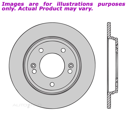 New PROTEX Disc Rotor Right For HYUNDAI IONIQ . C851C 1.6L DR1294