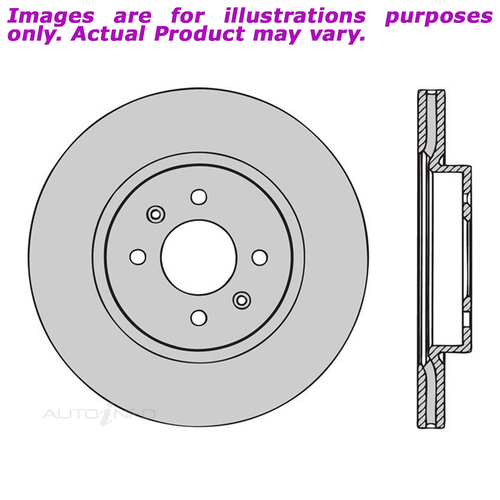 New PROTEX Disc Rotor For KIA RIO YB DE511 1.0L 4D Hatchback FWD DR1297