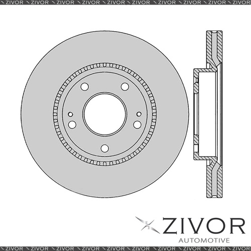 New PROTEX Rotor - Front For HYUNDAI iX35 LM 4D Wgn FWD 2010 - 2013 #DR468