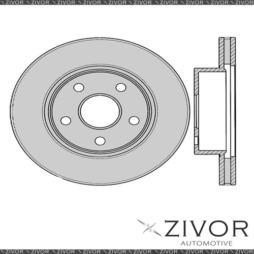 New PROTEX Rotor - Front For FORD EXPLORER UQ, US 4D SUV 4WD 1999 - 2001 #DR860