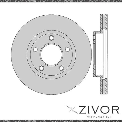 New PROTEX Rotor - Front For MAZDA 929 HE 4D Sdn RWD 1995 - 1998 #DR955
