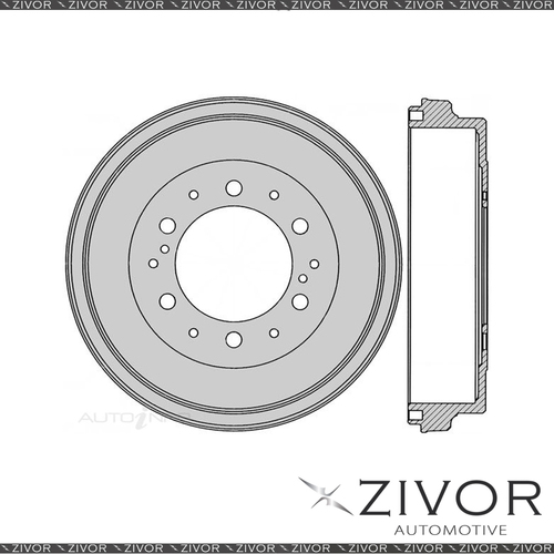New PROTEX Brake Drum DRUM4150