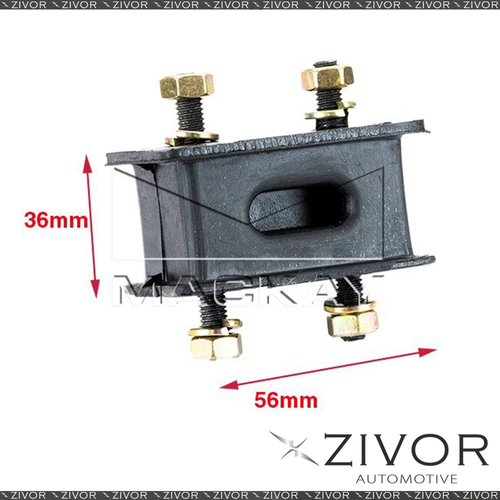 Exhaust Mount For TOYOTA LANDCRUISER SWB HZJ70R 4.2L 2D Hardtop 1HZ 1991-1992