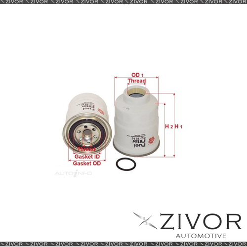 SAKURA Fuel Filter FC-1816*By Zivor*