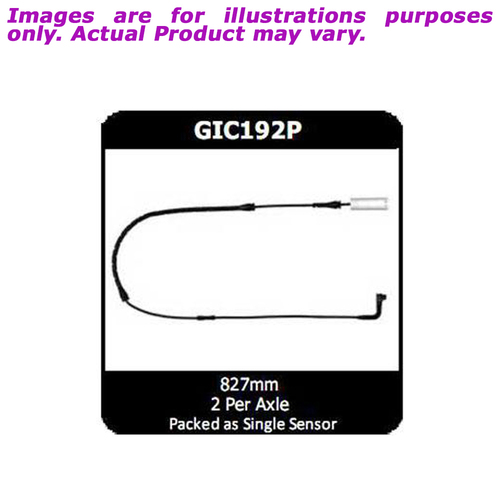 New PROTEX Disc Pad Elect Wear Sensor - Front For BMW M3 E36 E36 3.2L GIC192P