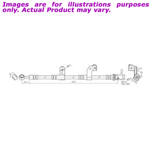 PROTEX Hydraulic Hose - Front Right For KIA GRAND CARNIVAL VQ MB763 3.8L H3579