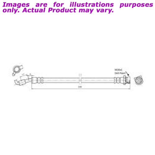 New PROTEX Hydraulic Hose - Rear Right For HYUNDAI iX35 LM JU81C 2.4L H3795