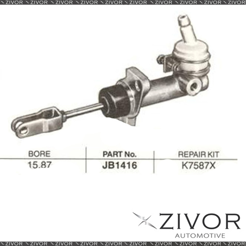 PROTEX Clutch Master Cylinder For NISSAN URVAN E23 J16 4 Cyl 1980-1982 #JB1416