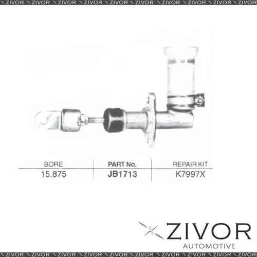 Clutch Master Cylinder For MITSUBISHI PAJERO NB 4D55T 4 Cyl Diesel Inj 1984-1985