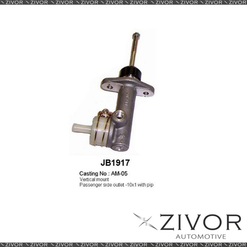 Clutch Master Cyclinder For HYUNDAI SONATA . G4CS 4 Cyl EFI 1989 - 1991 #JB1917