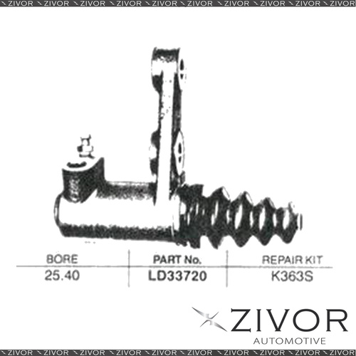 PROTEX Clutch Slave Cylinder For FORD F100 . 240 6 Cyl CARB 1967-1974 #LD33720