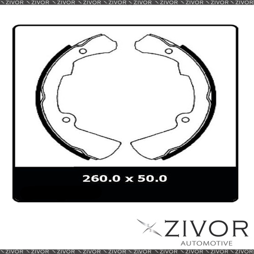 PROTEX Brake Shoes-Rear For NISSAN URVAN E20 3D Van RWD 1976-1980 By ZIVOR N1390
