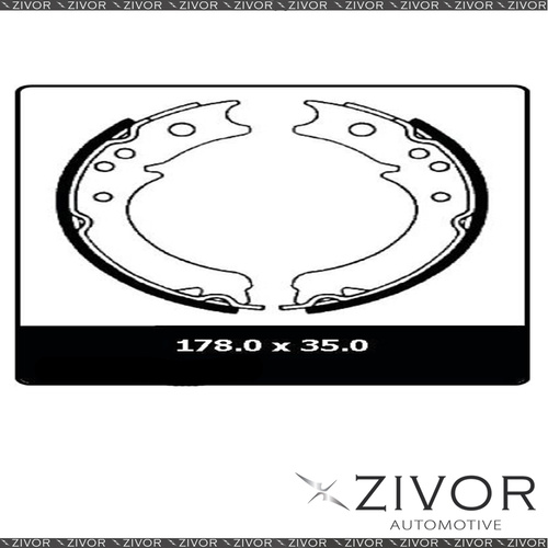 PROTEX Parking Brake Shoe For ISUZU NPR250 NPR66 2D 4X2 1993-1997 #N1556