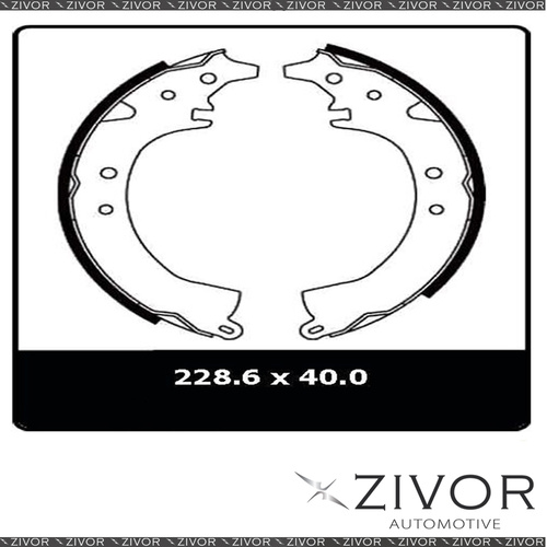 PROTEX Brake Shoes-Rear For HOLDEN APOLLO JK 4D Wgn FWD 1989-1991 #N1659