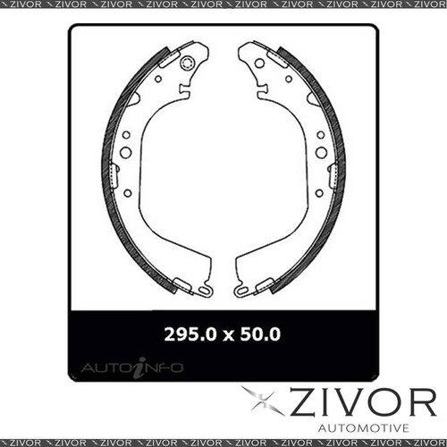 PROTEX Brake Shoe-Rear For TOYOTA HIACE HILUX GRANVIA LANDCRUISER #N1660