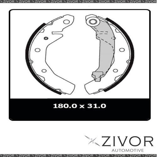 PROTEX Brake Shoes-Rear For PROTON S16 BT 4D Sdn FWD 2009-2016 #N3006