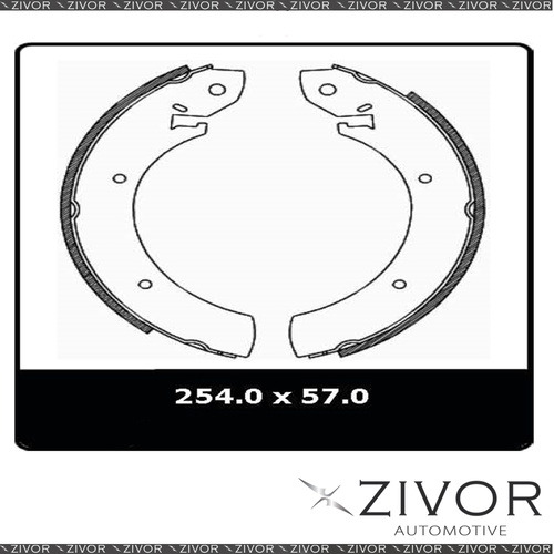 PROTEX Brake Shoes - Rear For SSANGYONG ACTYON C100 4D SUV 4WD 2007 - 2013 N3025