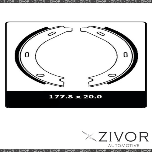 PROTEX Parking Brake Shoe For MERCEDES BENZ VITO 108CDI 3D Van 1999-2004 #N3028