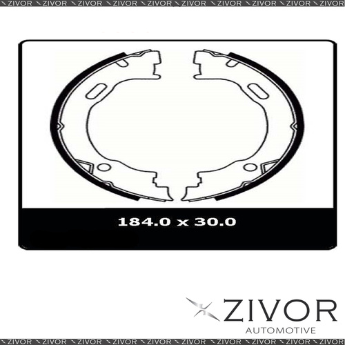 New PROTEX Parking Brake Shoe For CHRYSLER 300C . 4D Sdn RWD 2005 - 2012 #N3054