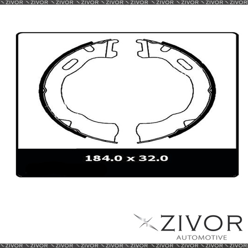 PROTEX Parking Brake Shoe For FORD EXPLORER UT, UX, UZ 4D SUV 4WD 2001 - 2008