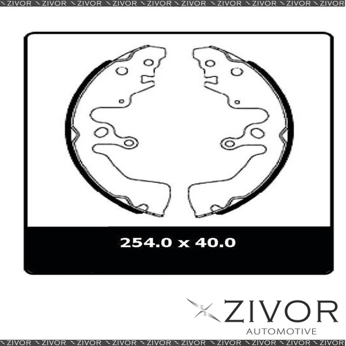 PROTEX Brake Shoes-Rear For SUZUKI GRAND VITARA JT 4D SUV 4WD 2008-2012 #N3060