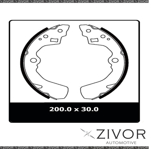 PROTEX Brake Shoes-Rear For SUZUKI SWIFT SF310 2D H/B FWD 1989-1995 #N3101