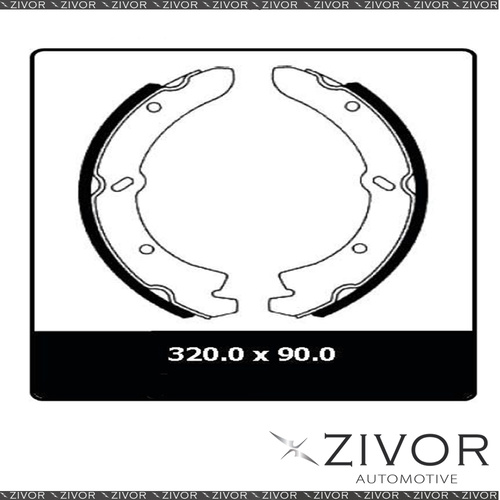 New PROTEX Brake Shoes-Rear For MAZDA T3500 . 2 Door C/C 4WD 1989 - 1995 #N3109