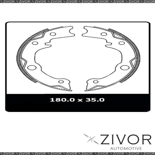 PROTEX Parking Brake Shoe For MITSUBISHI FUSO CANTER FE 2D Truck 4X2 1989-2002