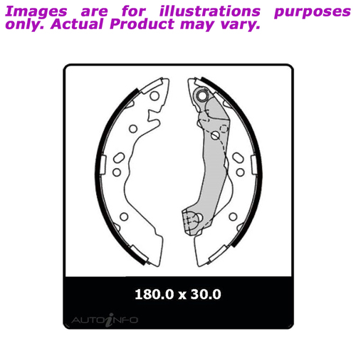 New PROTEX Brake Shoes - Rear For HYUNDAI EXCEL X3 UA31N 1.5L N3152