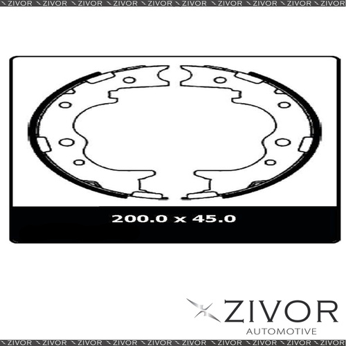 PROTEX Parking Brake Shoe For TOYOTA DYNA BU101R 4D Truck 4X2 1999 - 2003 #N3156