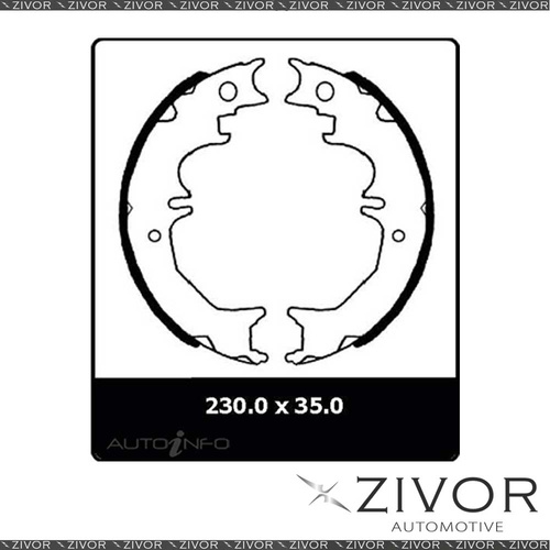 PROTEX Parking Brake For TOYOTA LANDCRUISER HDJ80R,FZJ80R By ZIVOR #N3158