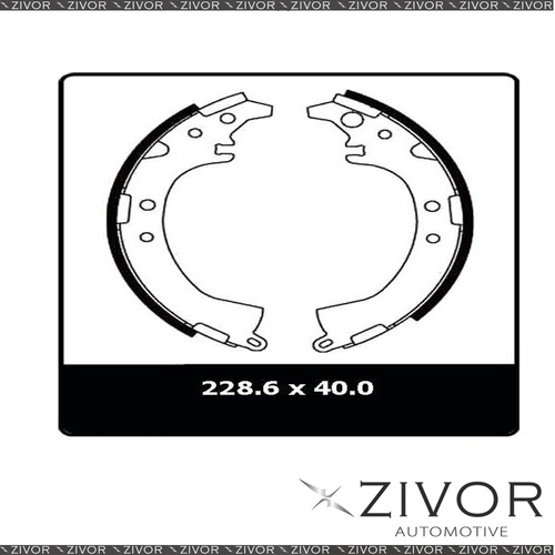 PROTEX Brake Shoes-Rear For TOYOTA RAV4 SXA11R 4D SUV 4WD 1995-2000 #N3160
