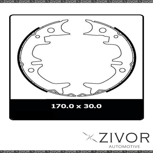 PROTEX Parking Brake Shoe For TOYOTA CELICA ST205R 2D L/B 4WD 1994 - 1999 #N3162