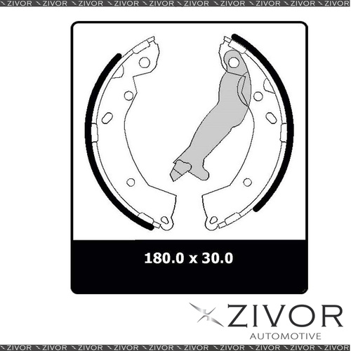 PROTEX Brake Shoes-Rear For HYUNDAI GETZ TB 4D H/B FWD 2005-2011 #N3188