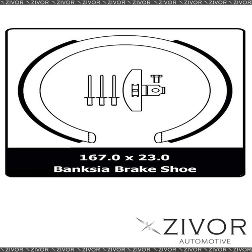 PROTEX Parking Brake Minor Kit For MITSUBISHI DIAMANTE TH 4D Wgn 1999-2000 N3220