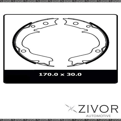 PROTEX Parking Brake Shoe For SUBARU IMPREZA GG 4D Wgn 4WD 2000-2007 #N3227