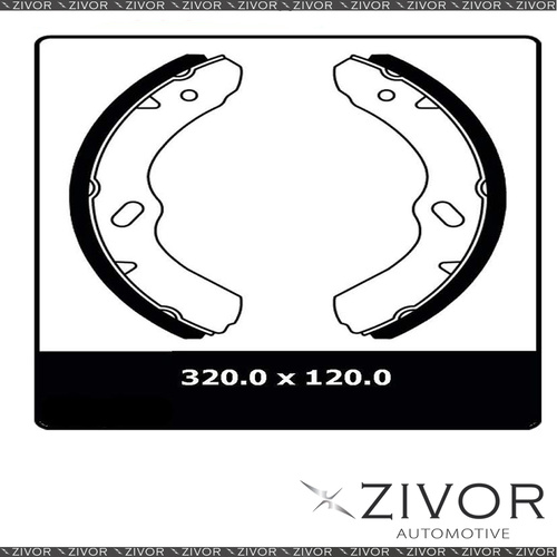 PROTEX Brake Shoes-Front For ISUZU NPR400 NPR70 2D Truck 4X2 2000-2005 #N3228