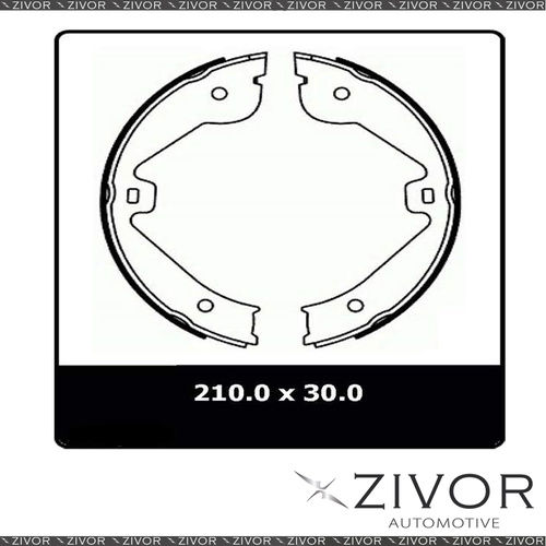 PROTEX Parking Brake Shoe For MERCEDES BENZ ML63 AMG W164 4D 2006-2012 #N3237
