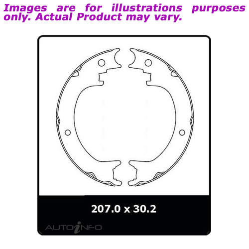 New PROTEX Parking Brake Shoe For LEXUS RX450H GYL15R GYL15 3.5L N3255