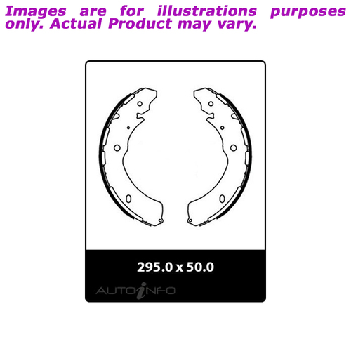 New PROTEX Brake Shoes - Rear For HOLDEN COLORADO RG U145DH 2.8L N3342