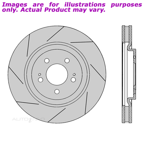 New PROTEX Ultra Performance Rotor - Front Right For FPV GT BA BA 5.4L PDR1171HS