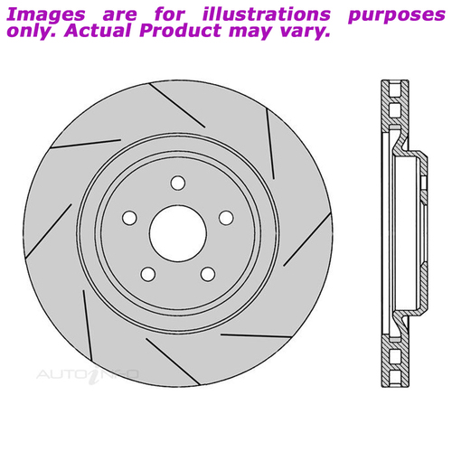 New PROTEX Brake Rotor - Front Right For HSV CLUBSPORT R8 VE VE 6.2L PDR1175HS