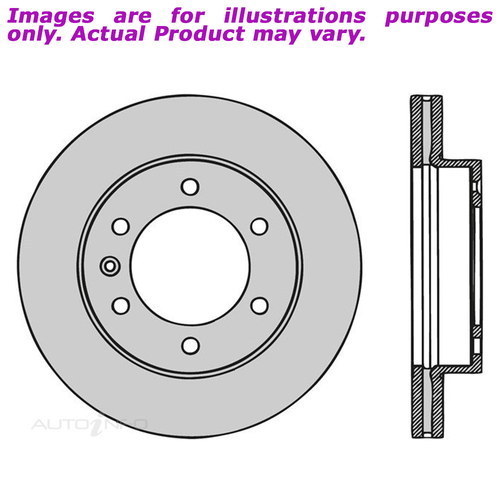 New PROTEX Disc Rotor For HOLDEN COLORADO RG U143BK 2.8L PDR1256H