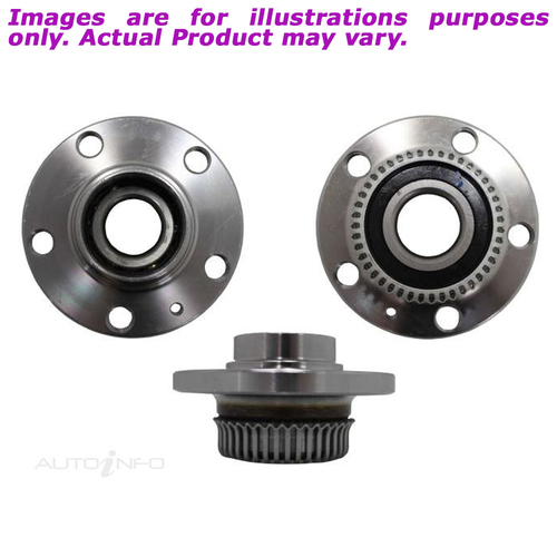 PROTEX Wheel Bearing/hub Assembly - Rear Left For VOLKSWAGEN GOLF MK4 1J PHK4509