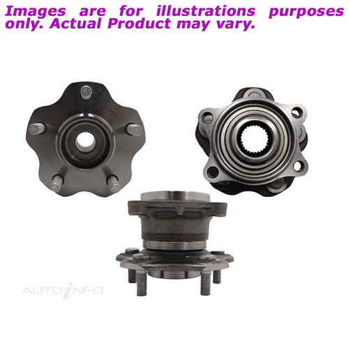 PROTEX Wheel Bearing/hub Assembly - Rear Left For BMW 3.0Si E83 E83 3.0L PHK5220